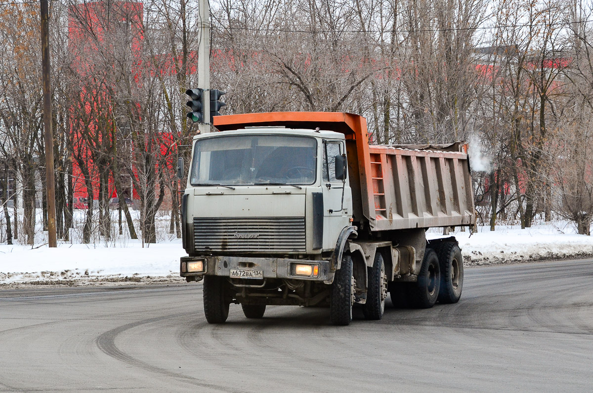 Волгоградская область, № А 672 ВА 134 — МЗКТ-692378