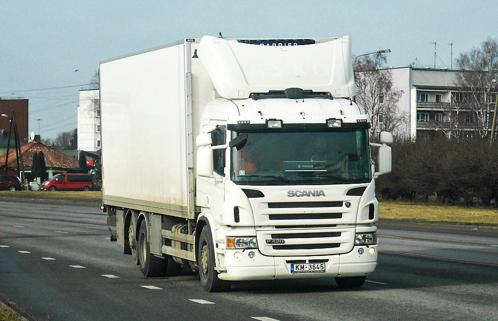 Латвия, № KM-3645 — Scania ('2004) P420