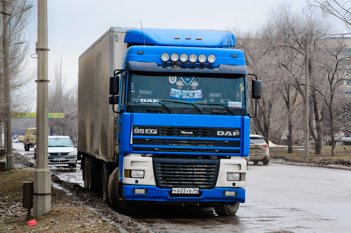 Волгоградская область, № У 623 УВ 34 — DAF 95XF FT