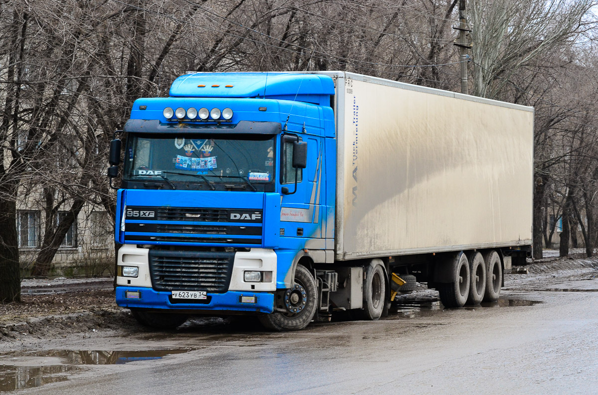 Волгоградская область, № У 623 УВ 34 — DAF 95XF FT