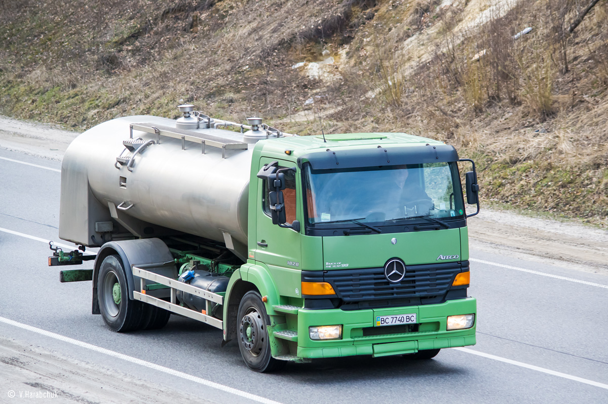 Львовская область, № ВС 7740 ВС — Mercedes-Benz Atego 1828