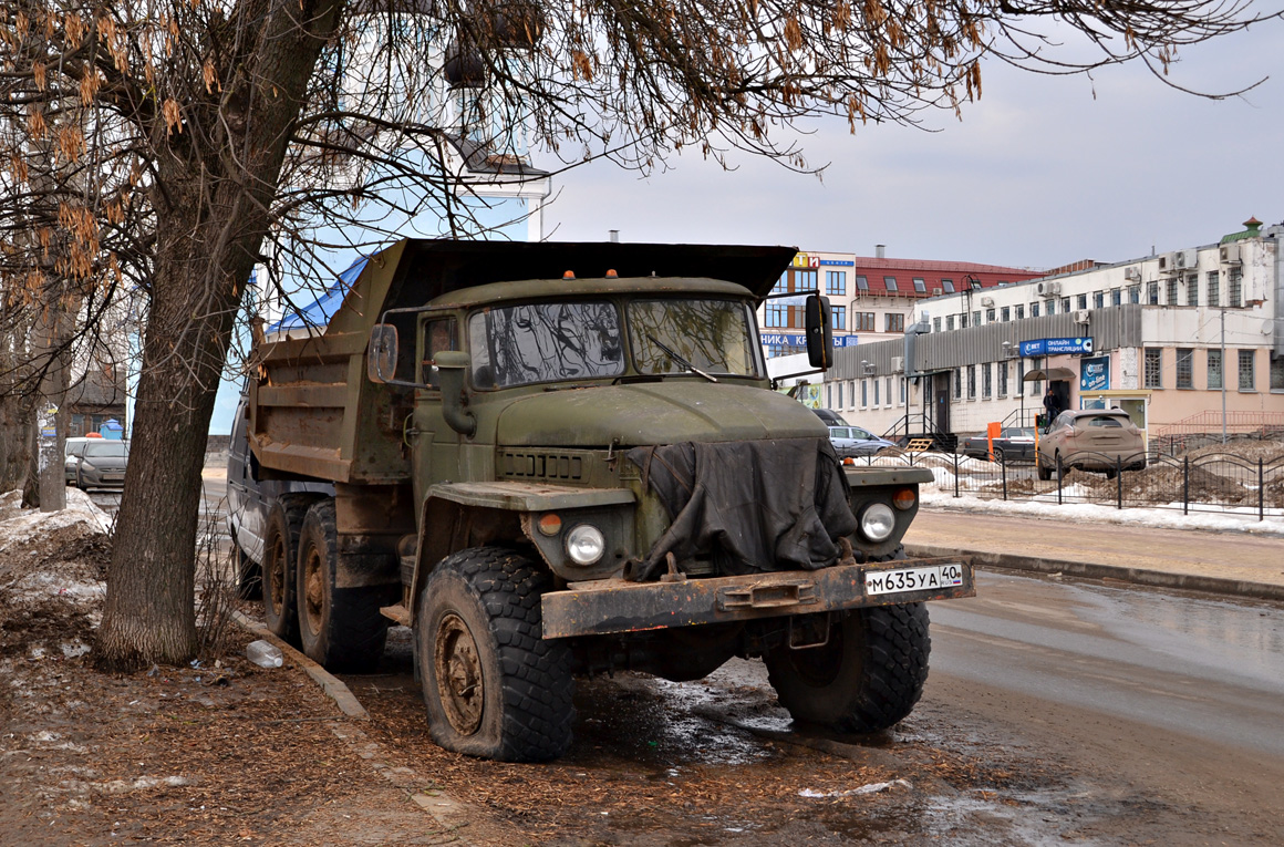 Калужская область, № М 635 УА 40 — Урал-4320