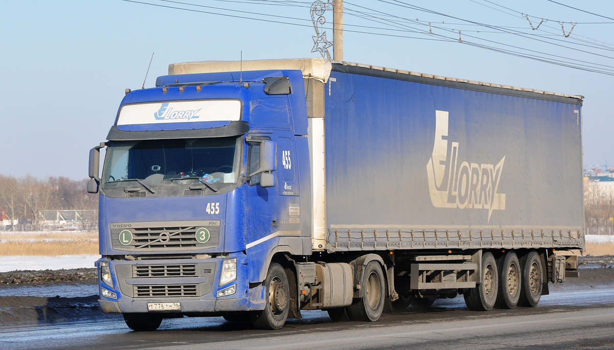 Свердловская область, № 455 — Volvo ('2008) FH.400 [X9P]