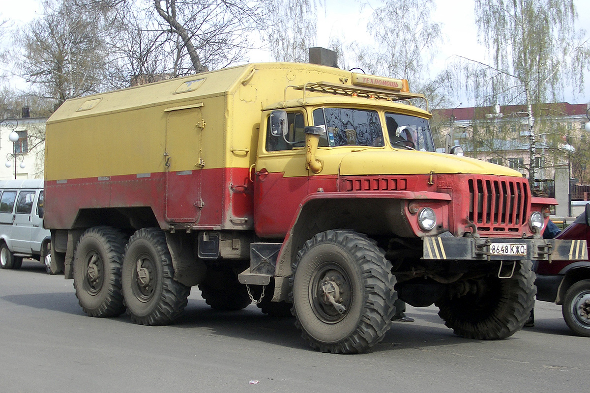 Калужская область, № 8648 КЖО — Урал-43203