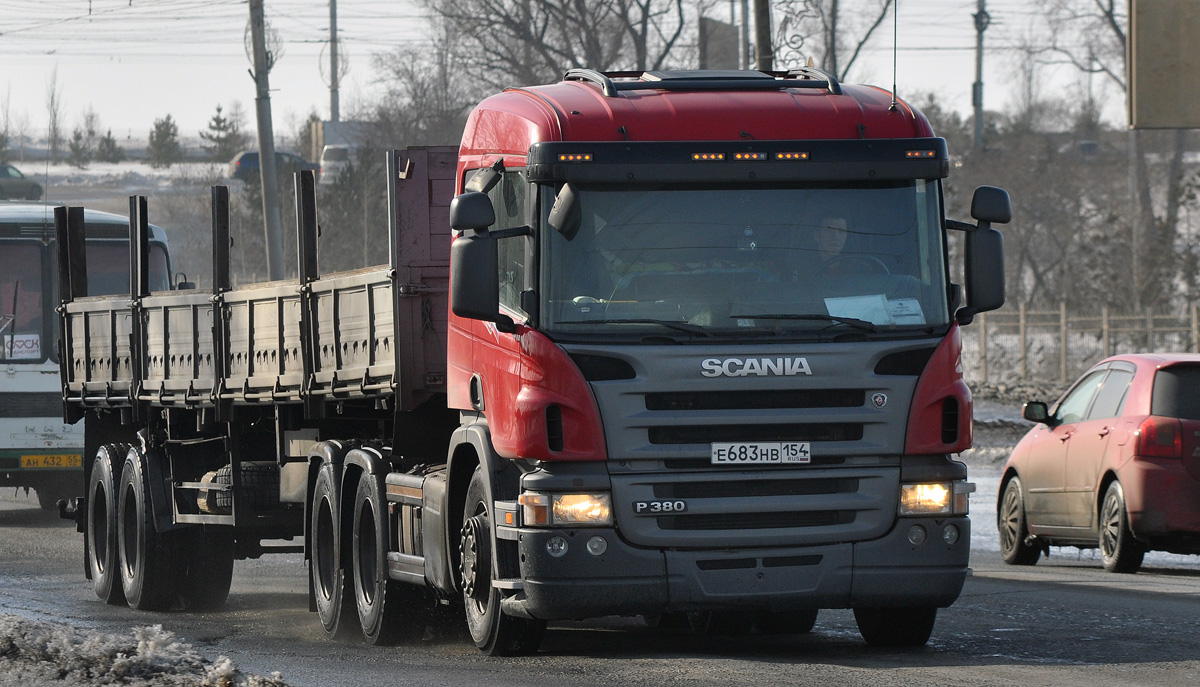 Новосибирская область, № Е 683 НВ 154 — Scania ('2004) P380