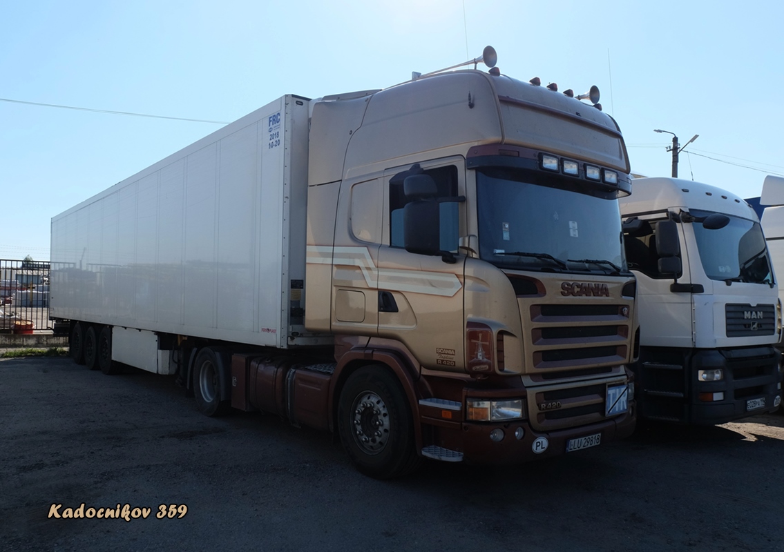 Польша, № LLU 29818 — Scania ('2004) R420