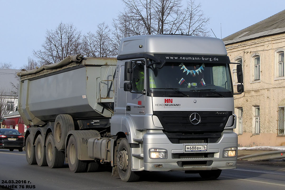 Ярославская область, № М 688 ВН 76 — Mercedes-Benz Axor 1840