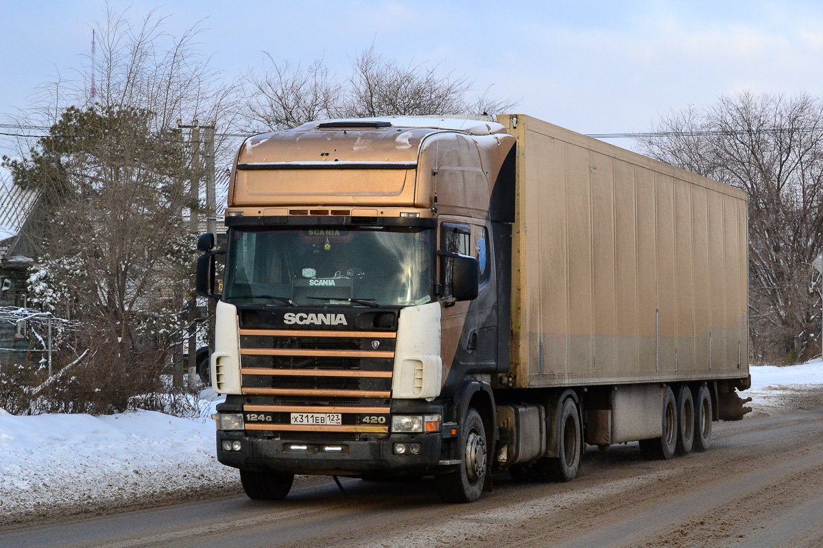 Краснодарский край, № Х 311 ЕВ 123 — Scania ('1996) R124G