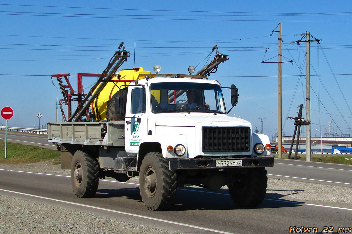 Алтайский край, № У 772 УО 22 — ГАЗ-33081 «Садко»