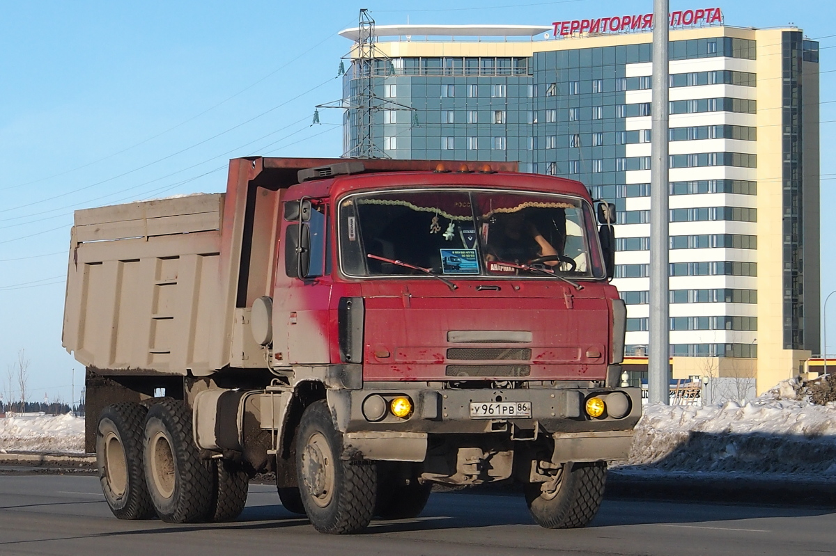 Ханты-Мансийский автоном.округ, № У 961 РВ 86 — Tatra 815 S1