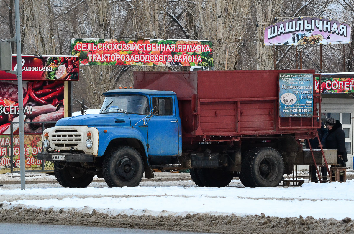 Волгоградская область, № К 969 ТМ 34 — ЗИЛ-130 (общая модель)