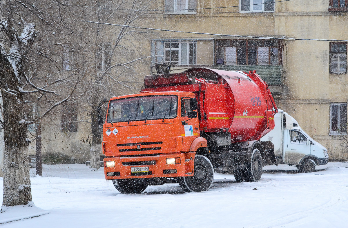 Волгоградская область, № В 800 ЕУ 134 — КамАЗ-53605-A4