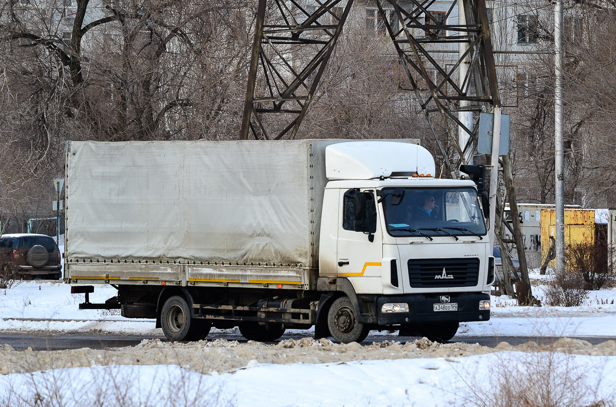 Саратовская область, № А 348 ЕО 164 — МАЗ-4371P2 "Зубрёнок"