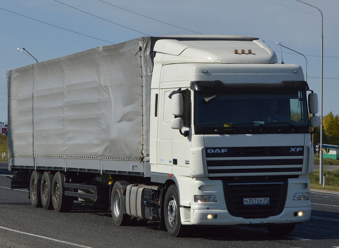 Белгородская область, № Н 357 ЕК 31 — DAF XF105 FT