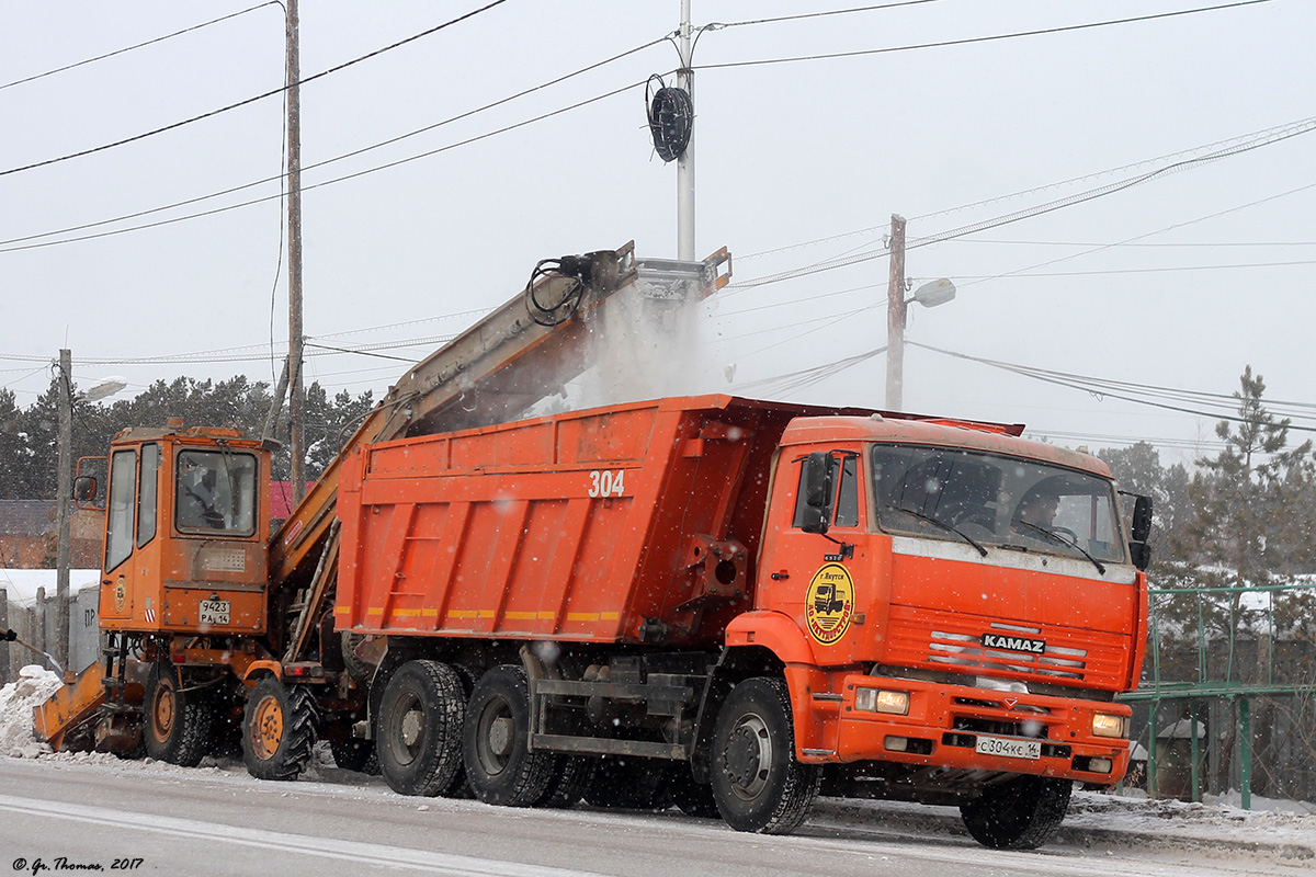 Саха (Якутия), № С 304 КС 14 — КамАЗ-6520 [652000]