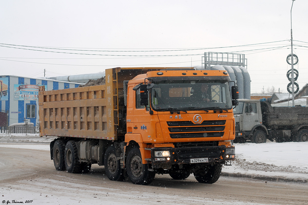 Саха (Якутия), № А 329 КН 14 — Shaanxi Shacman F3000 SX331x