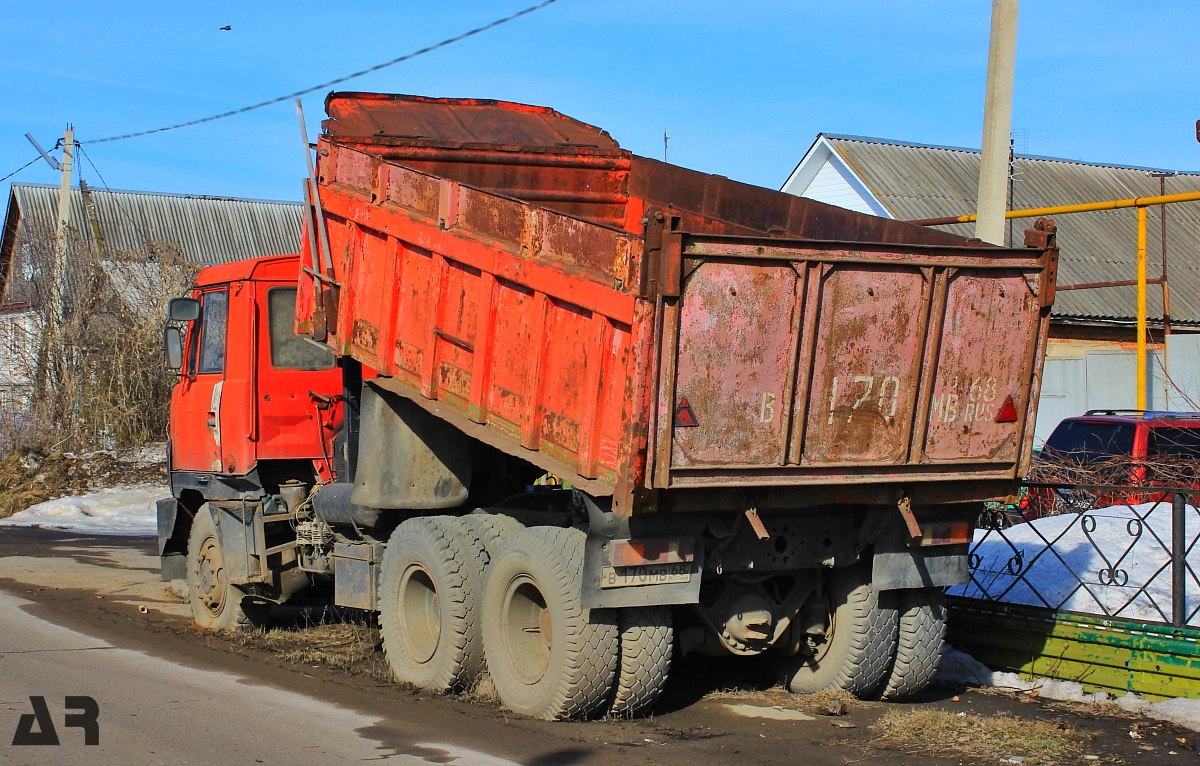 Тамбовская область, № В 170 МВ 68 — Tatra 815 S1