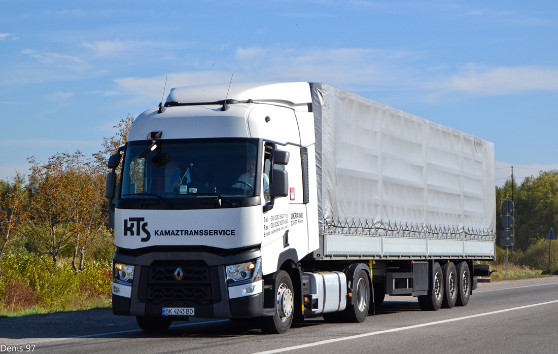 Ровненская область, № ВК 4243 ВО — Renault T-Series ('2013)