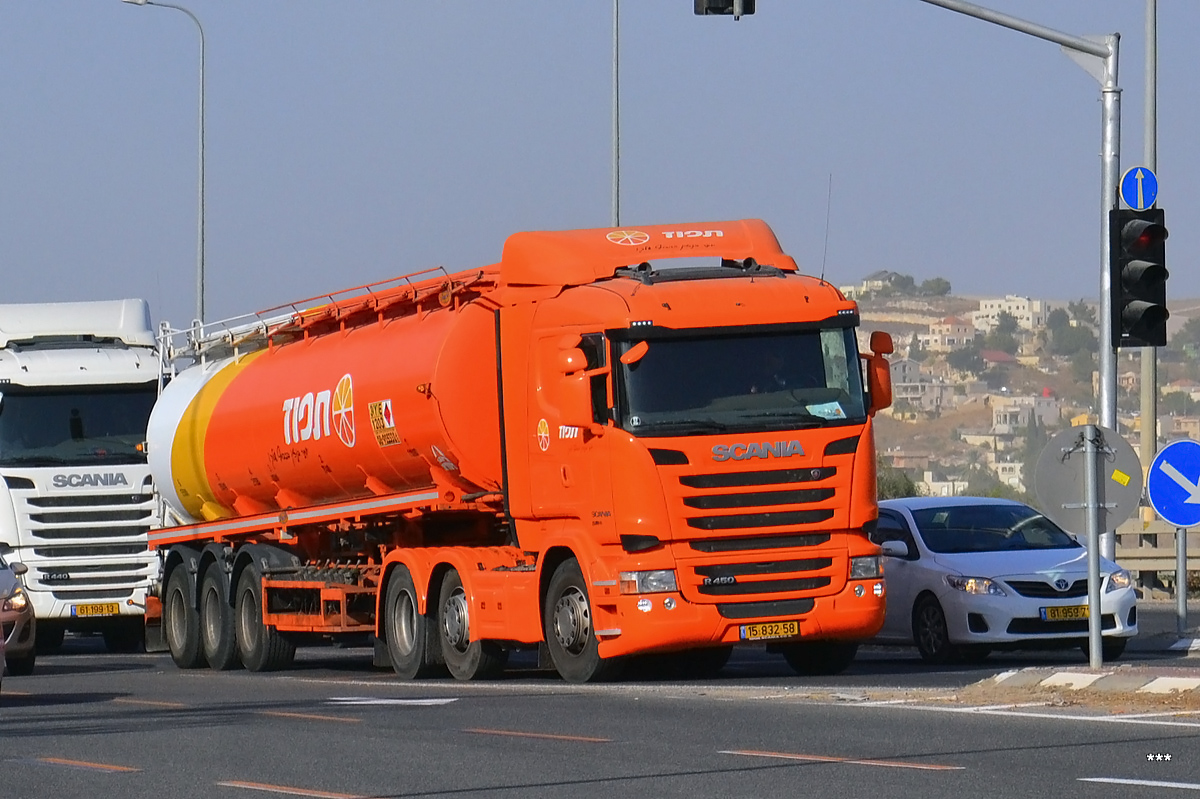 Израиль, № 15-832-58 — Scania ('2013) R450