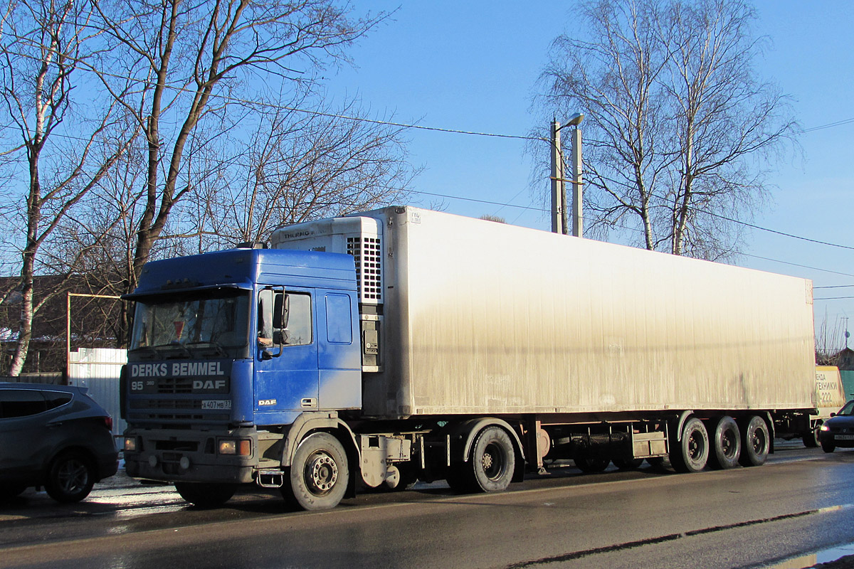 Ивановская область, № А 407 МВ 37 — DAF 95 FT