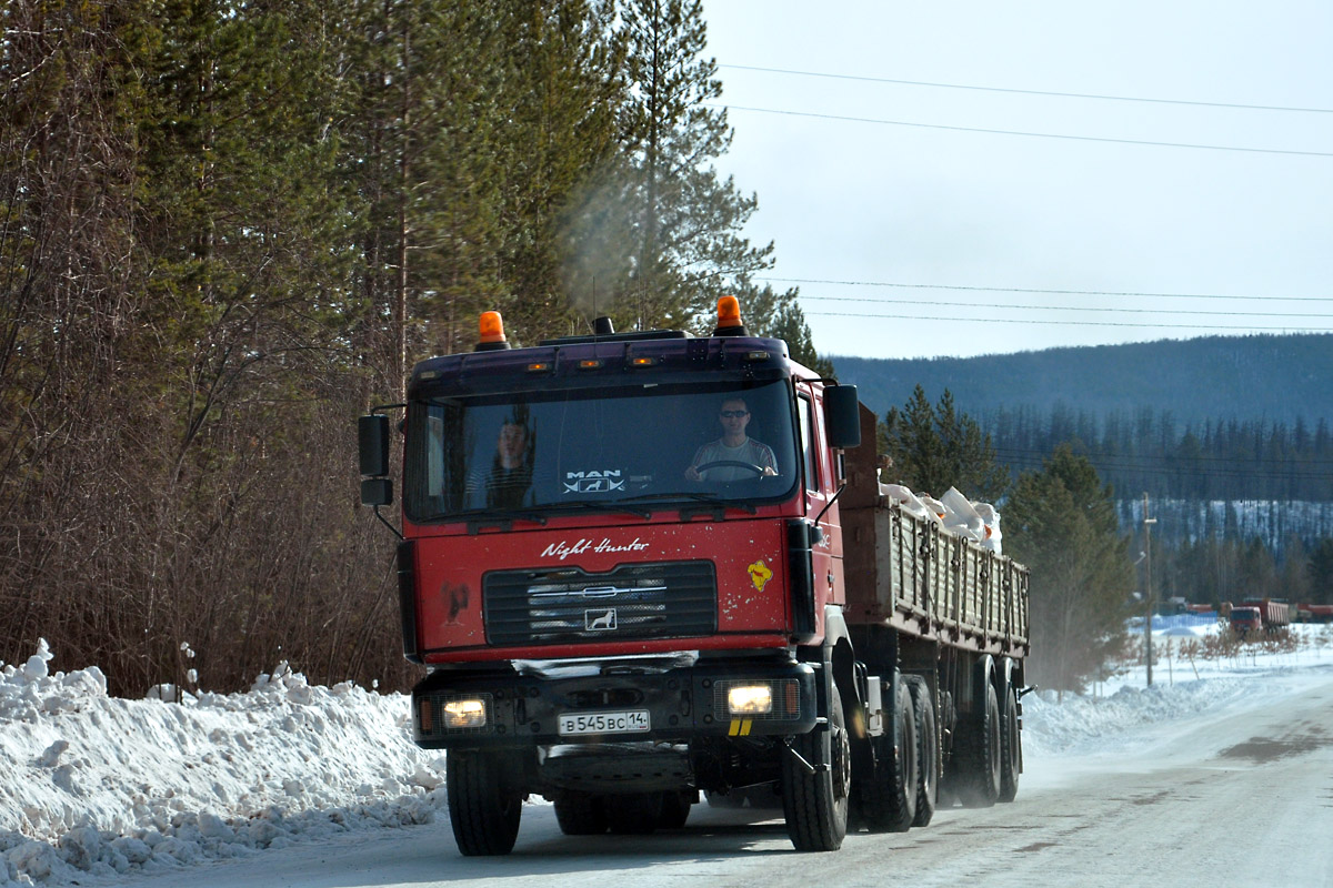 Саха (Якутия), № В 545 ВС 14 — MAN F2000 (общая модель)