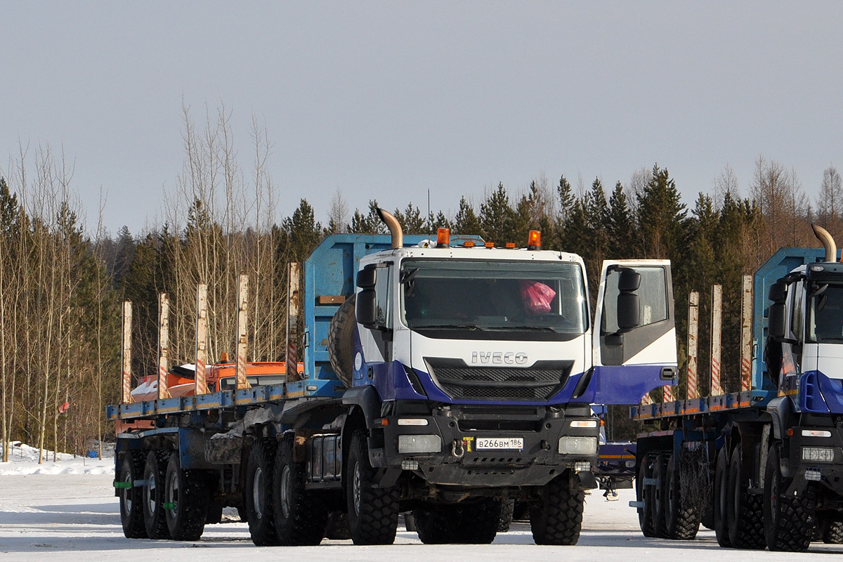 Ханты-Мансийский автоном.округ, № В 266 ВМ 186 — IVECO-AMT Trakker ('2013)