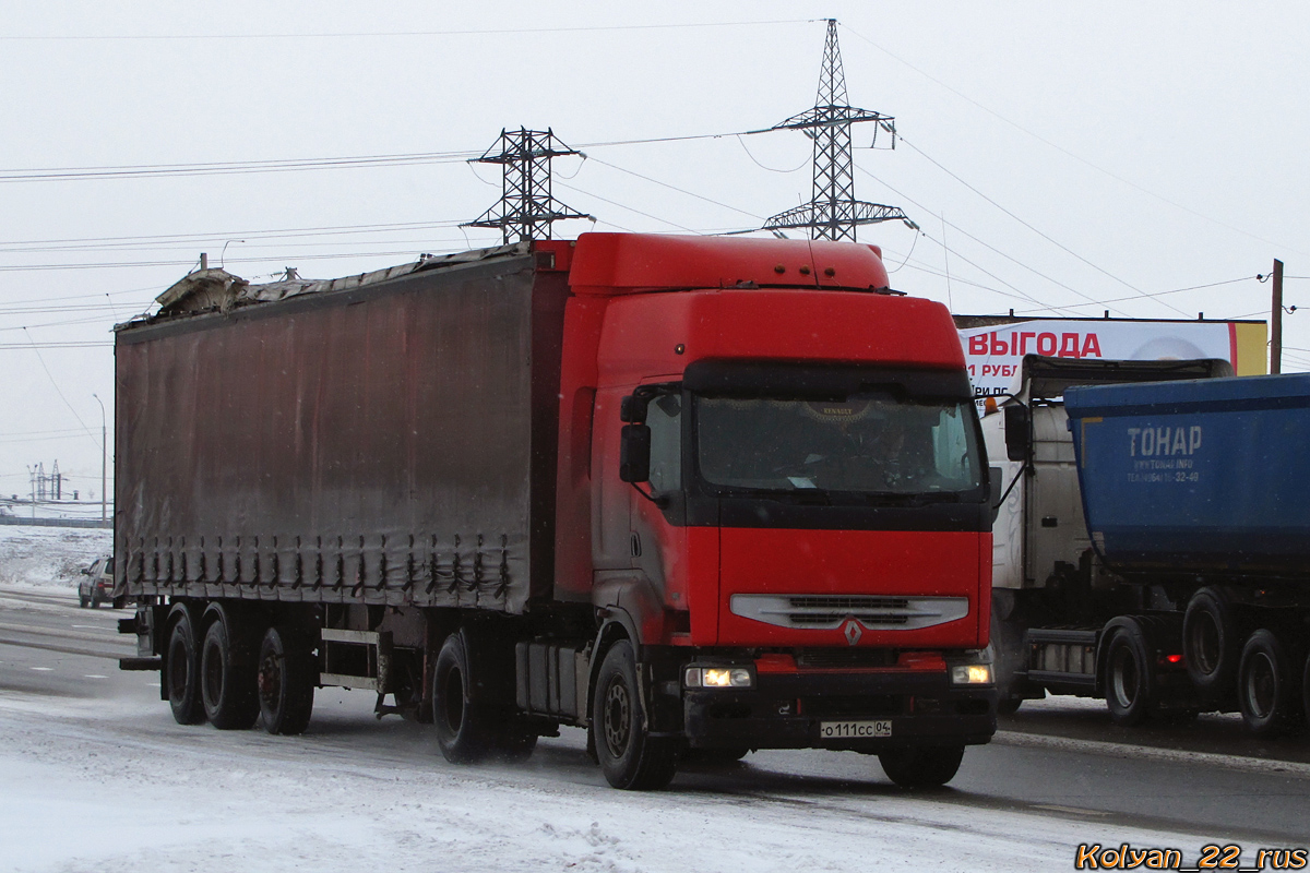 Алтай, № О 111 СС 04 — Renault Premium ('1996)