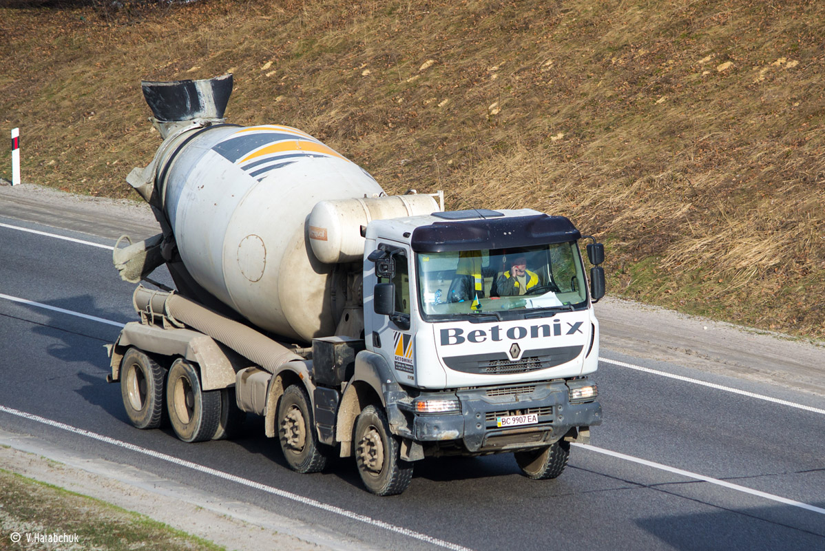 Львовская область, № ВС 9907 ЕА — Renault Kerax