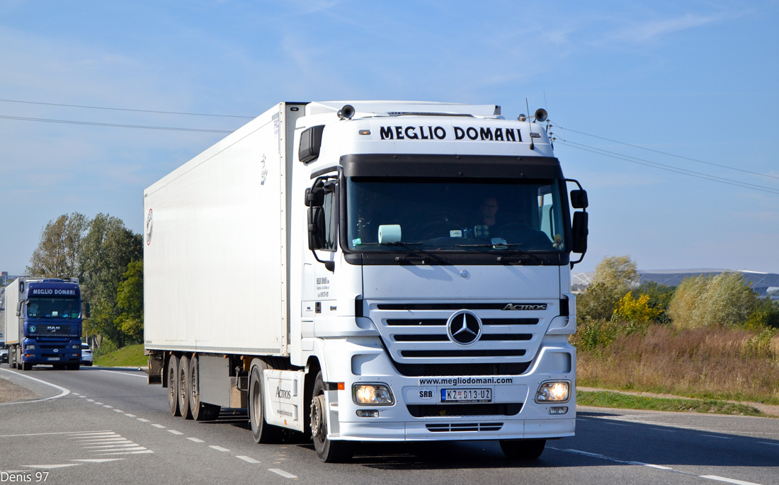 Сербия, № KŽ 013-UZ — Mercedes-Benz Actros ('2003) 1844