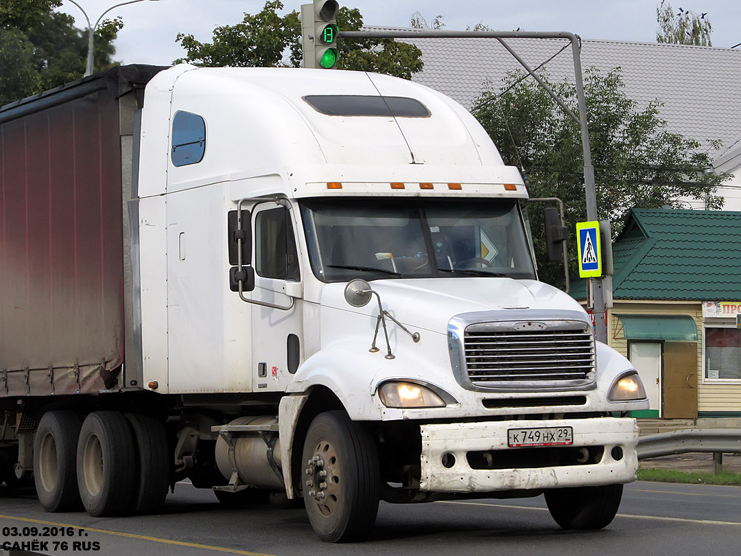 Архангельская область, № К 749 НХ 29 — Freightliner Columbia