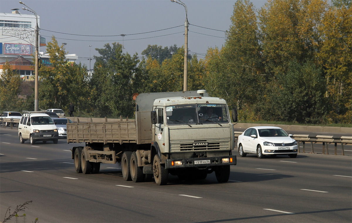 Красноярский край, № Т 519 ХК 24 — КамАЗ-54115-15 [54115R]