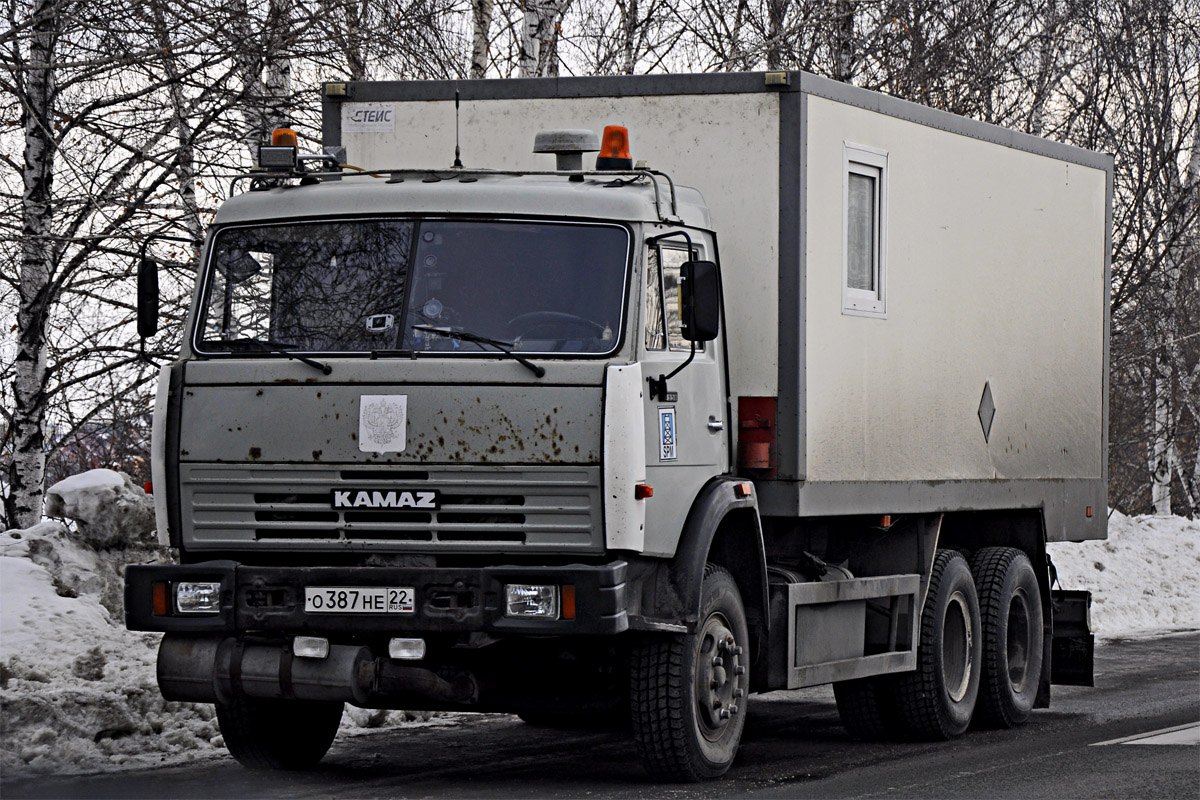 Алтайский край, № О 387 НЕ 22 — КамАЗ-53229-15 [53229R]