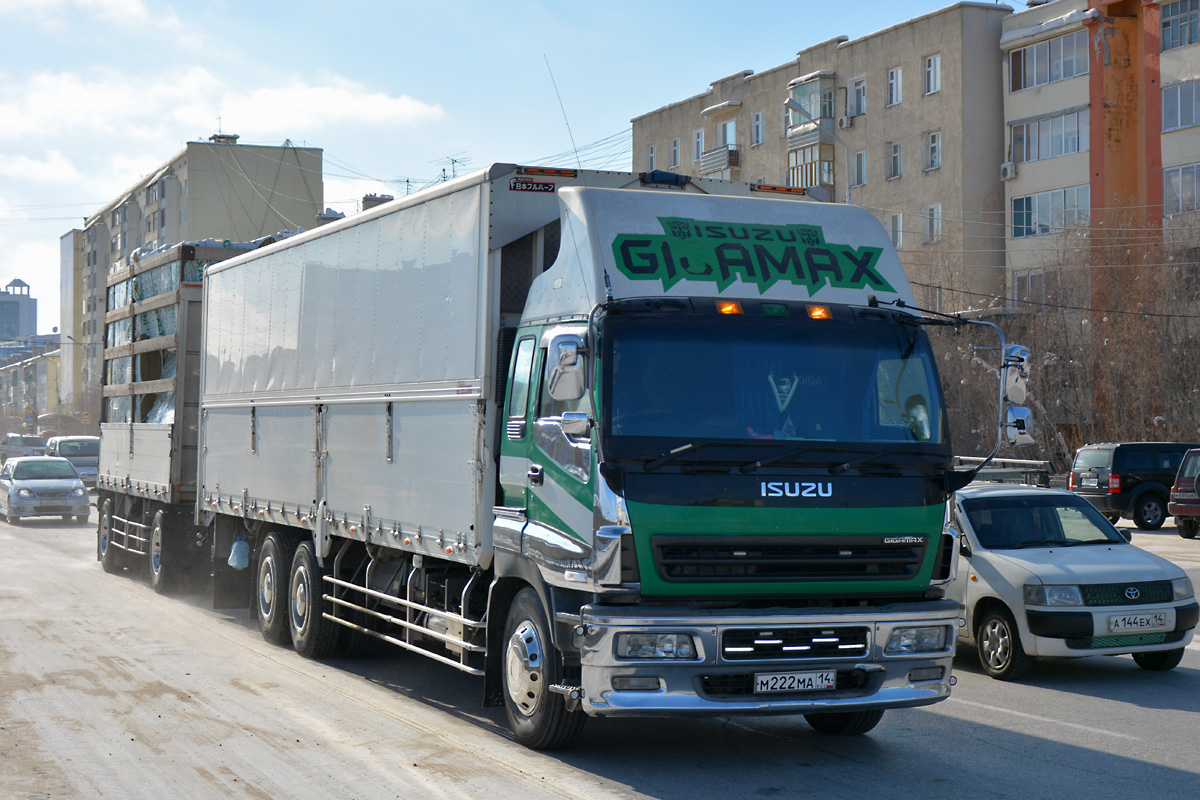 Саха (Якутия), № М 222 МА 14 — Isuzu Giga (общая модель)