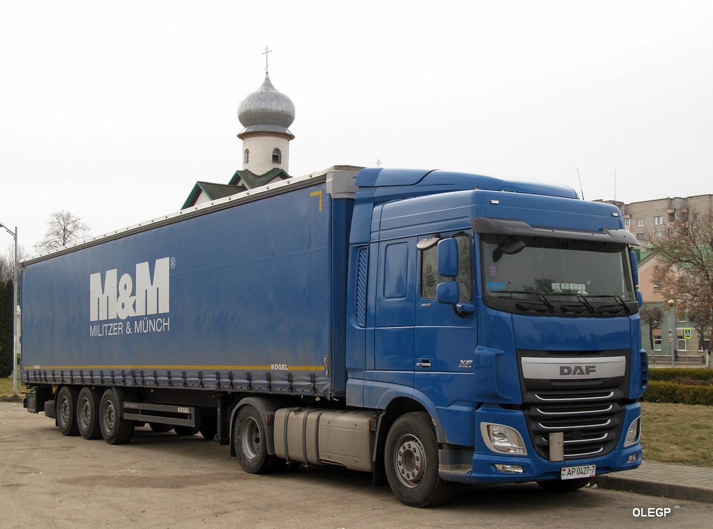 Минск, № АР 0427-7 — DAF XF105 FT