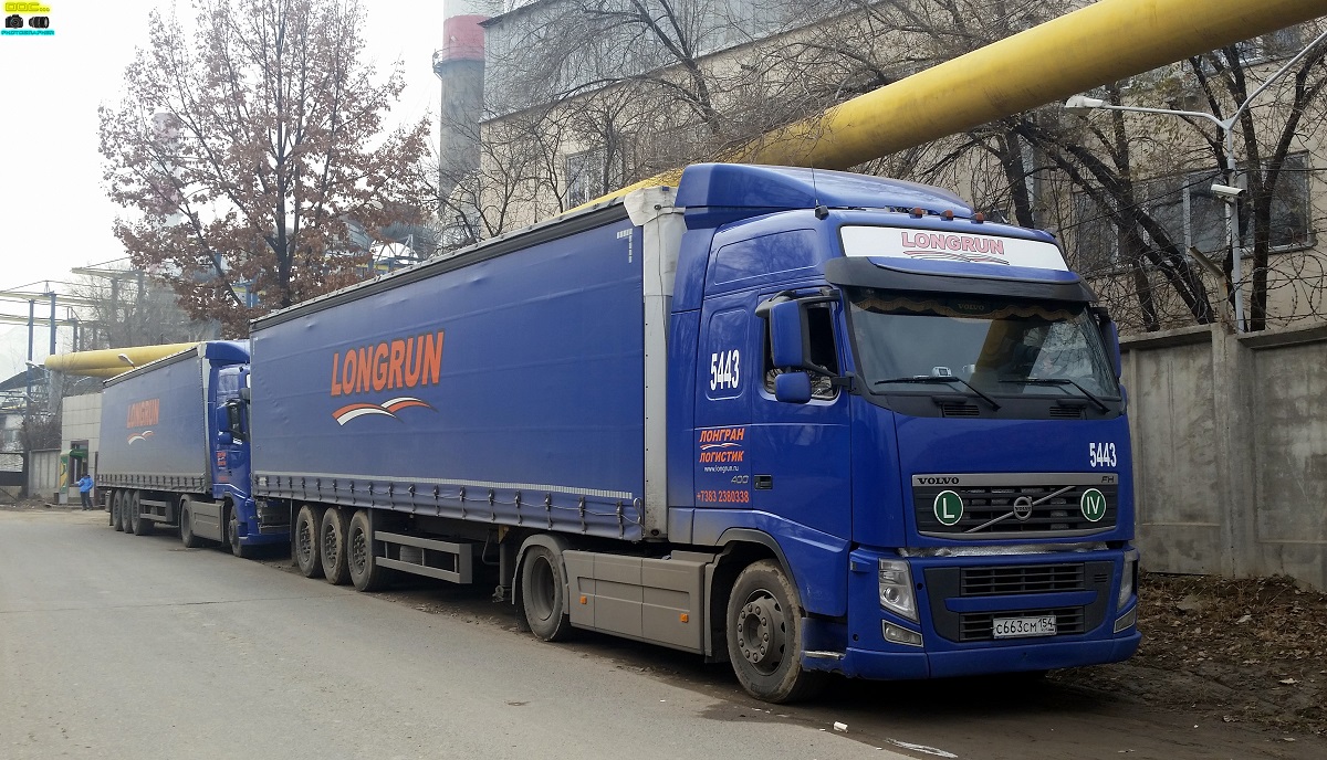 Новосибирская область, № 5443 — Volvo ('2008) FH.400 [X9P]