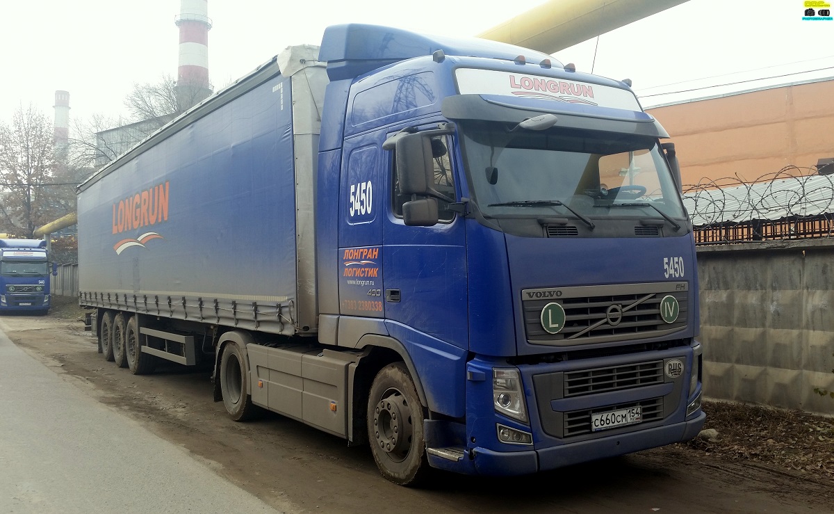 Новосибирская область, № 5450 — Volvo ('2008) FH.400 [X9P]