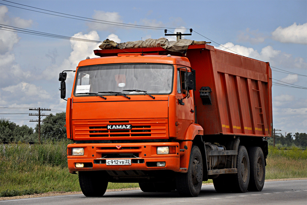 Алтайский край, № С 912 УВ 22 — КамАЗ-6520 [652000]