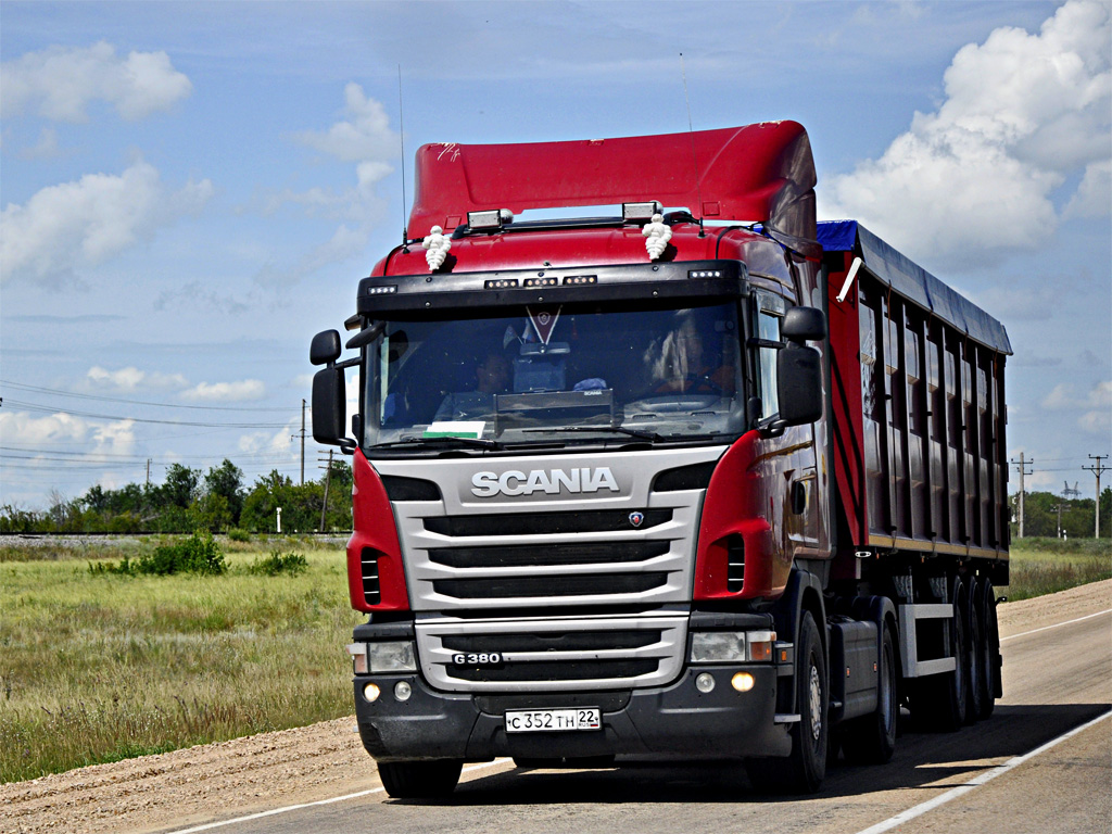 Алтайский край, № С 352 ТН 22 — Scania ('2009) G380