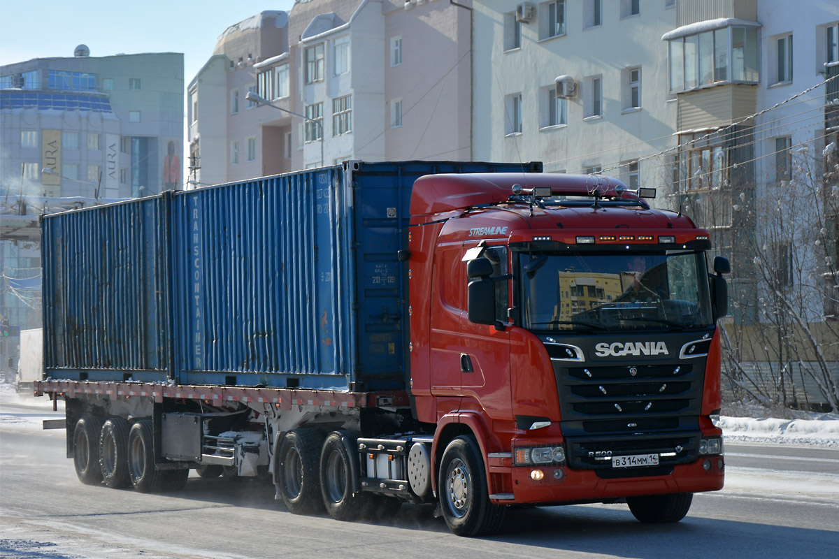 Саха (Якутия), № В 314 ММ 14 — Scania ('2013) R500