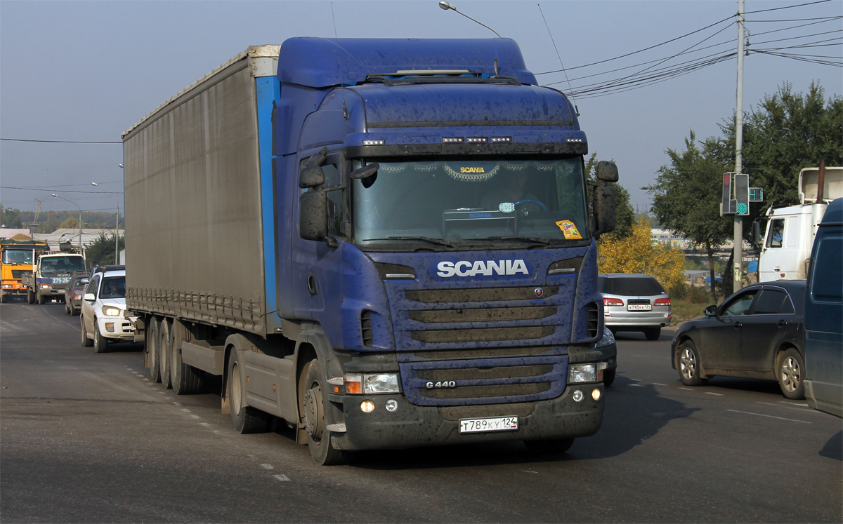 Красноярский край, № Т 789 КУ 124 — Scania ('2009) G440