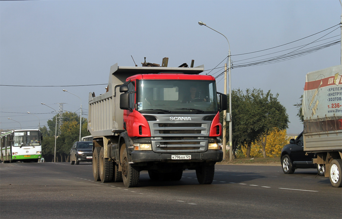 Красноярский край, № К 796 АА 124 — Scania ('2004) P380