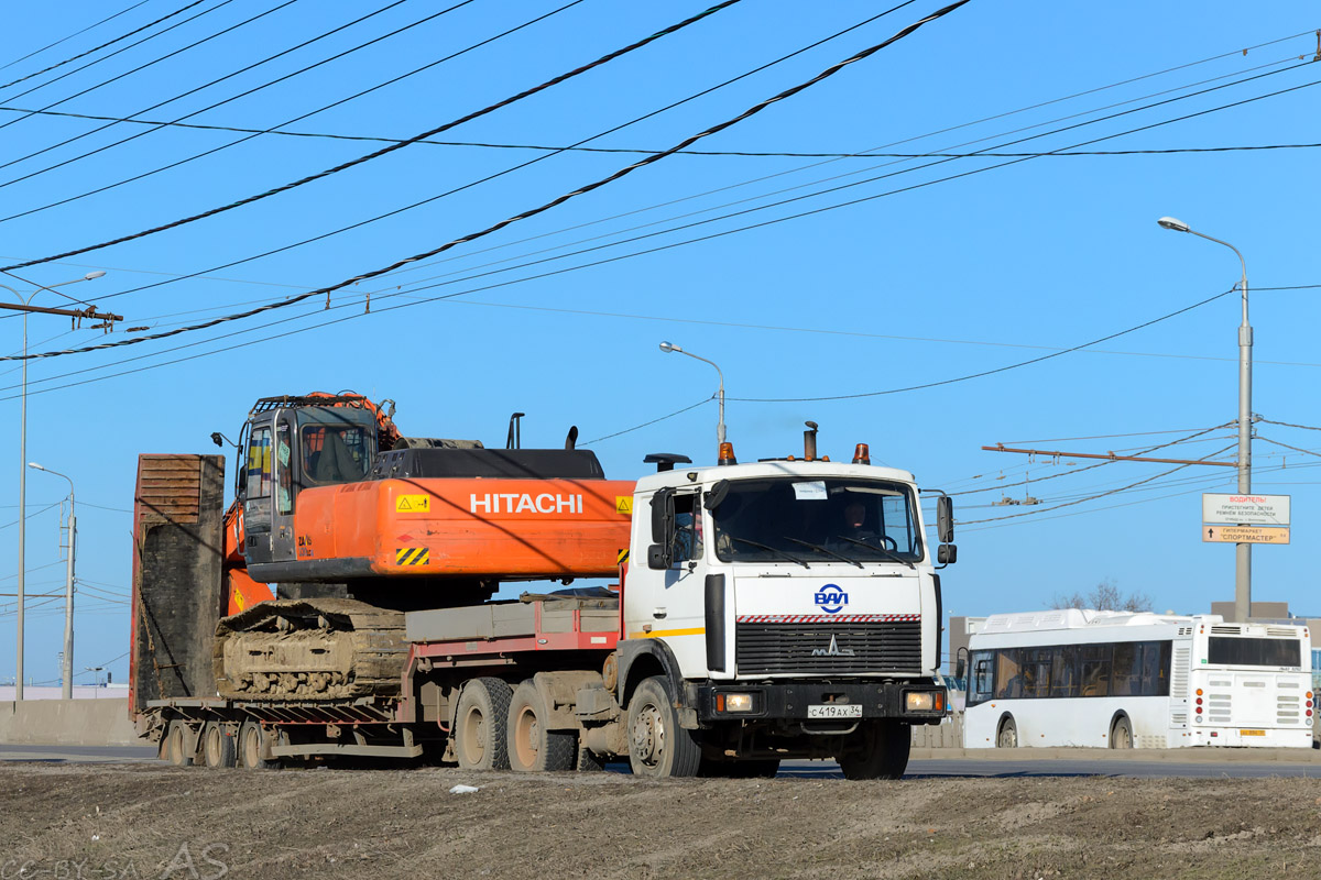 Волгоградская область, № С 419 АХ 34 — МАЗ-6422A8