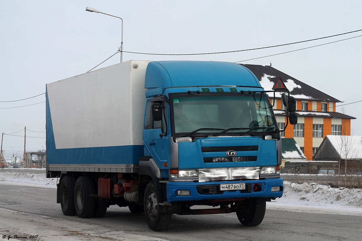 Хабаровский край, № Н 487 ВО 27 — Nissan Diesel Big Thumb