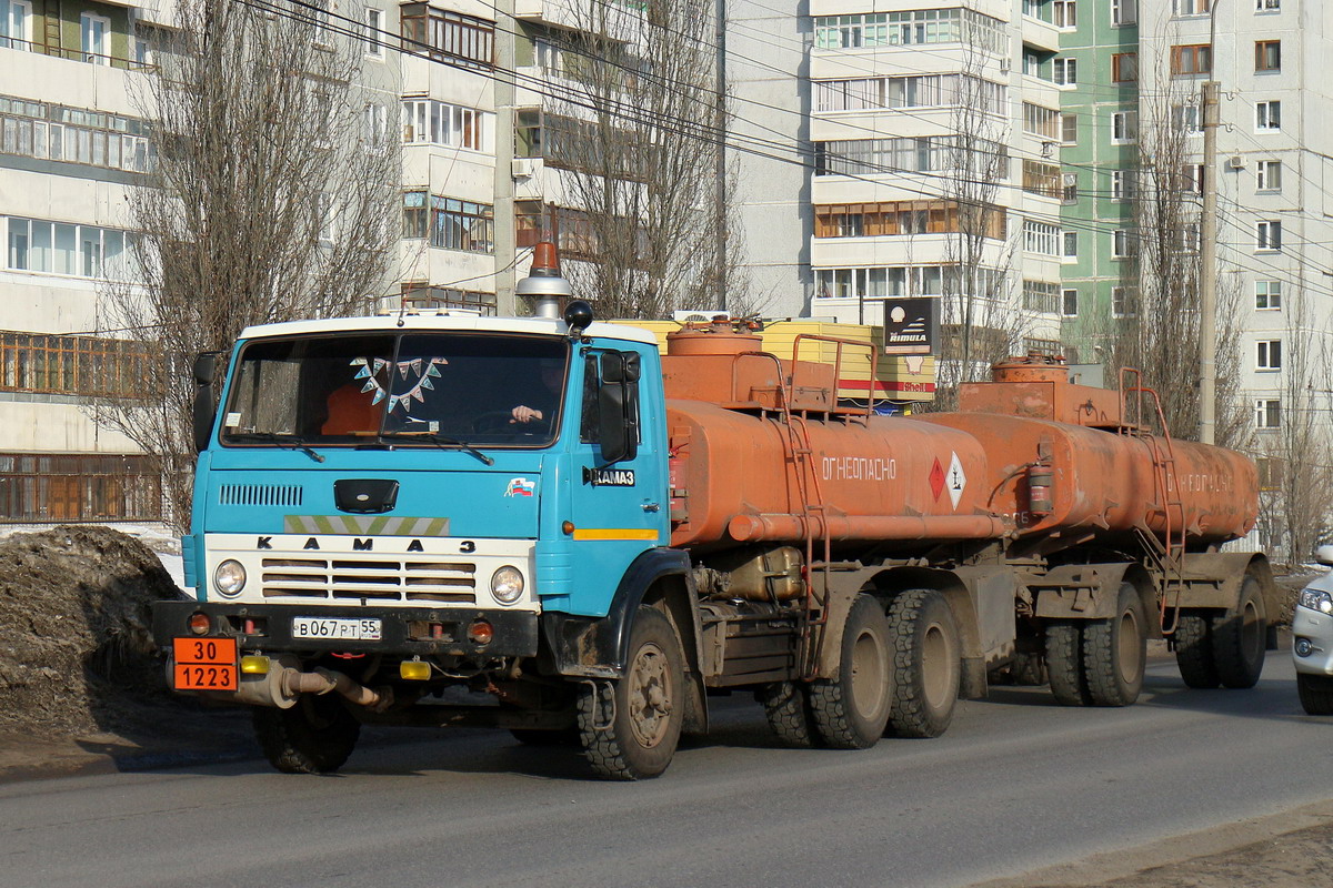 Омская область, № В 067 РТ 55 — КамАЗ-5320