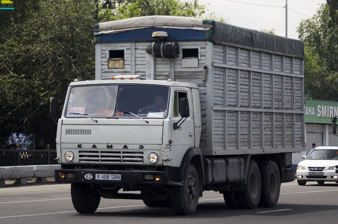 Туркестанская область, № X 408 SBN — КамАЗ-5320