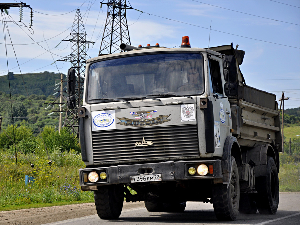 Алтайский край, № У 396 КМ 22 — МАЗ-5551 [555100]