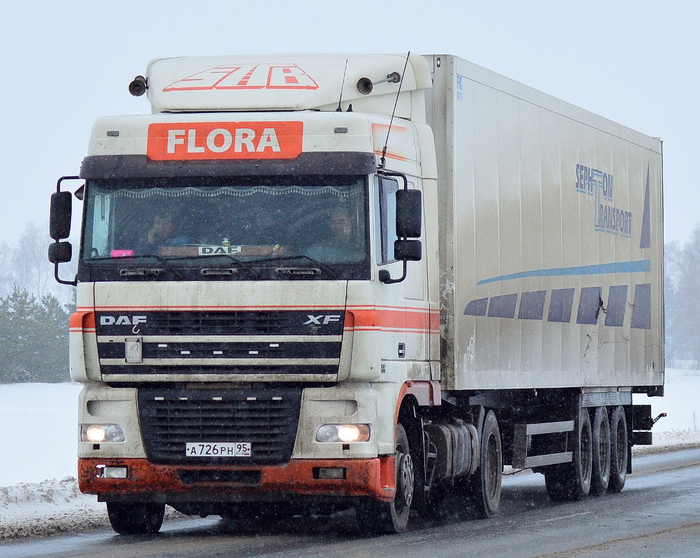 Чечня, № А 726 РН 95 — DAF XF105 FT