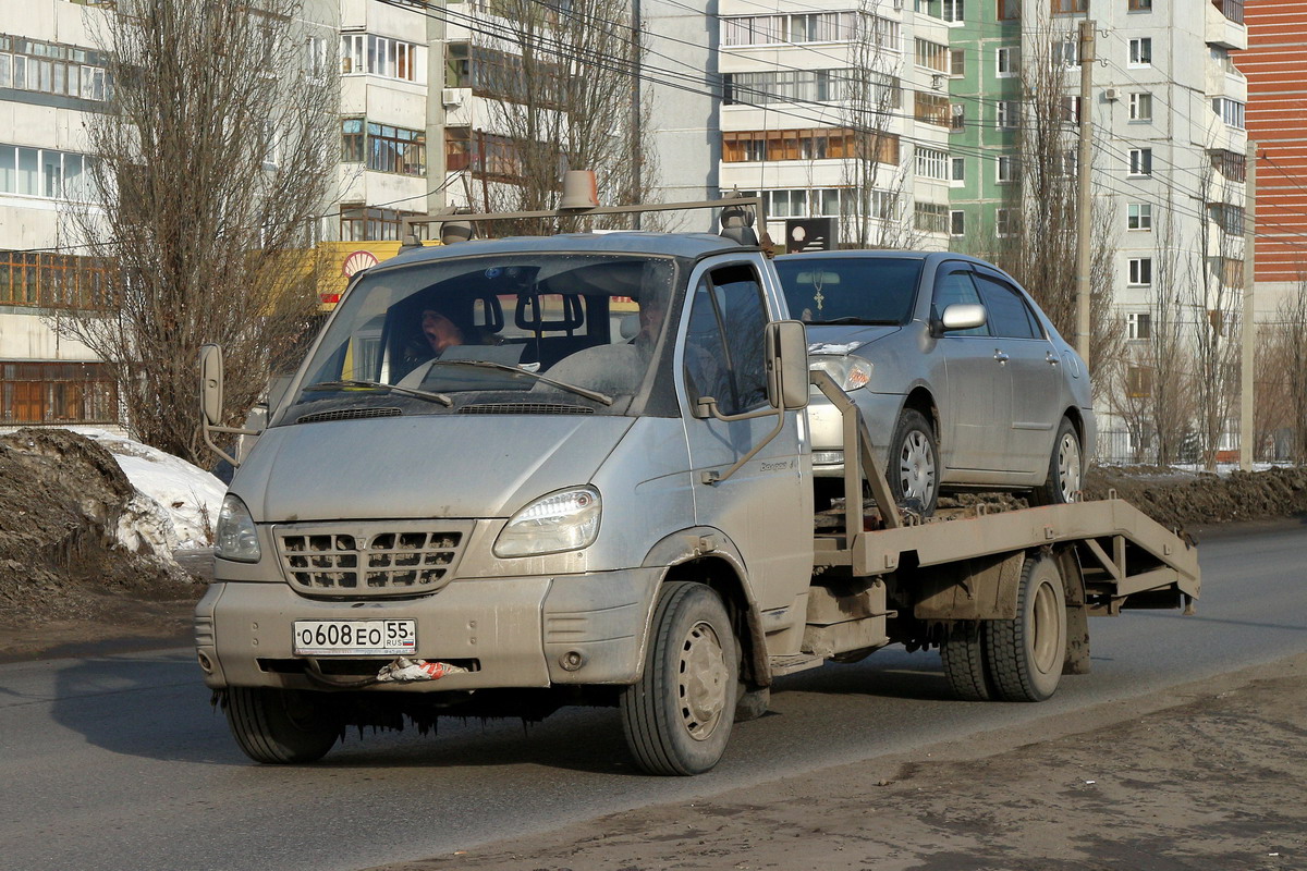 Омская область, № О 608 ЕО 55 — ГАЗ-33104 "Валдай"