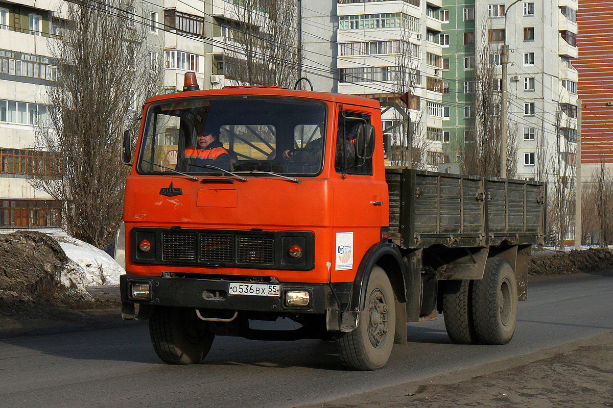 Омская область, № О 536 ВХ 55 — МАЗ-53371