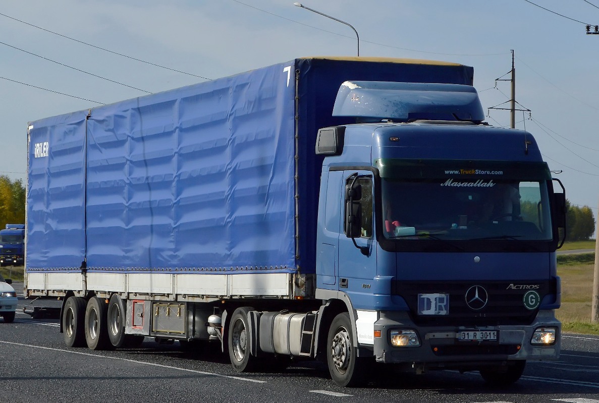 Турция, № 31 R 3011 — Mercedes-Benz Actros ('2009) 1841